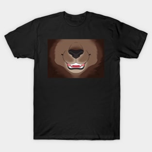 Dark Nose - Chocolate Mane Lion Face T-Shirt